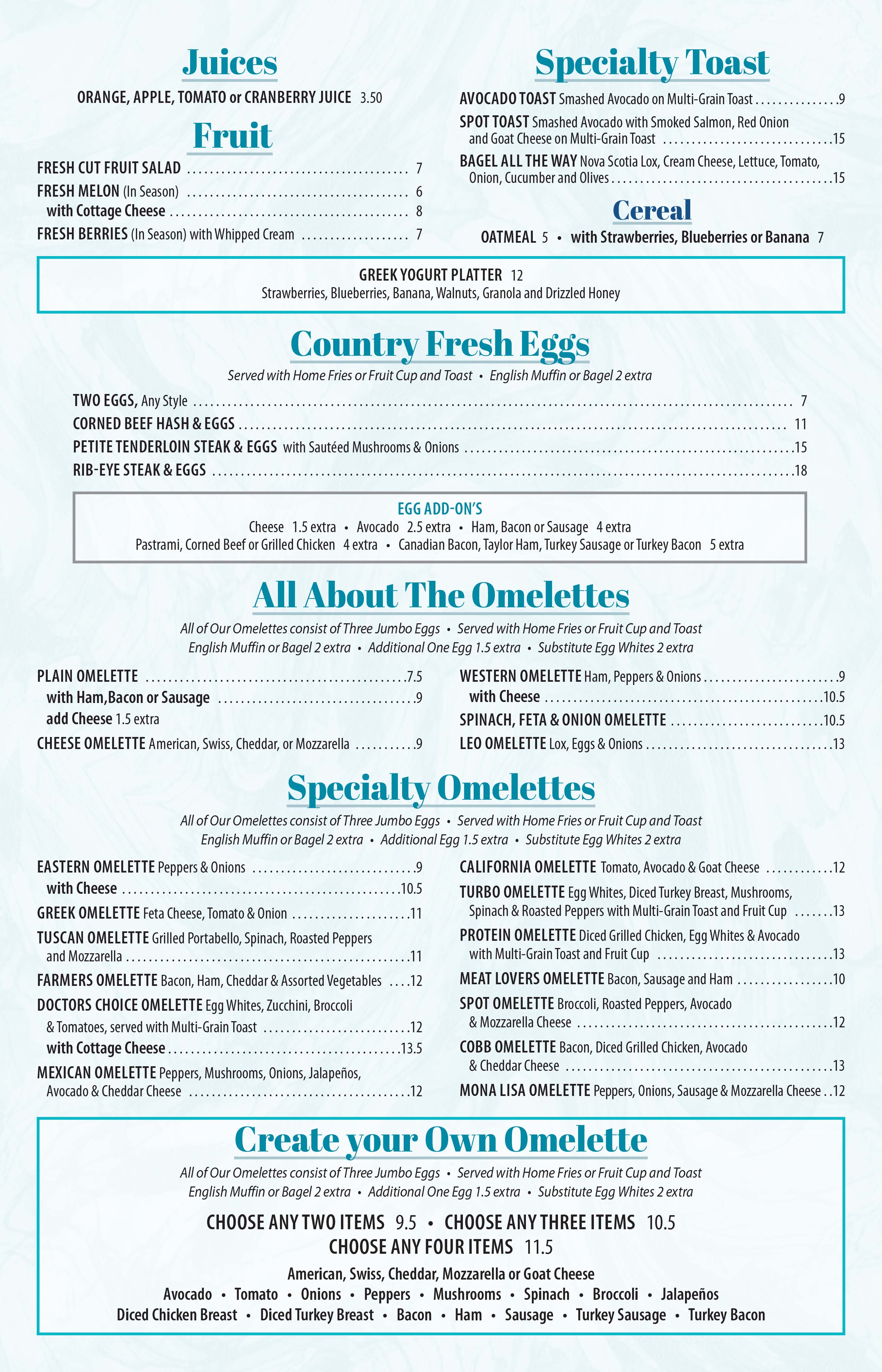 Eggs and Omelette 